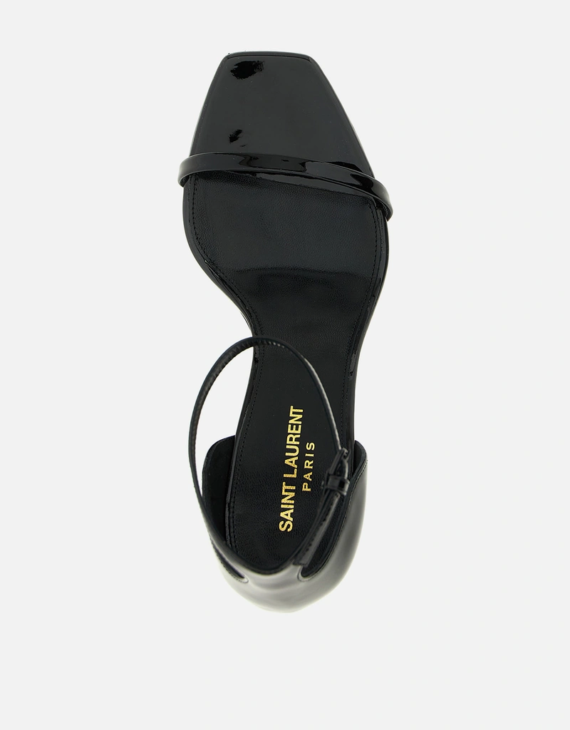 Saint Laurent オピウム パテントレザー サンダル () IFCHIC.COM