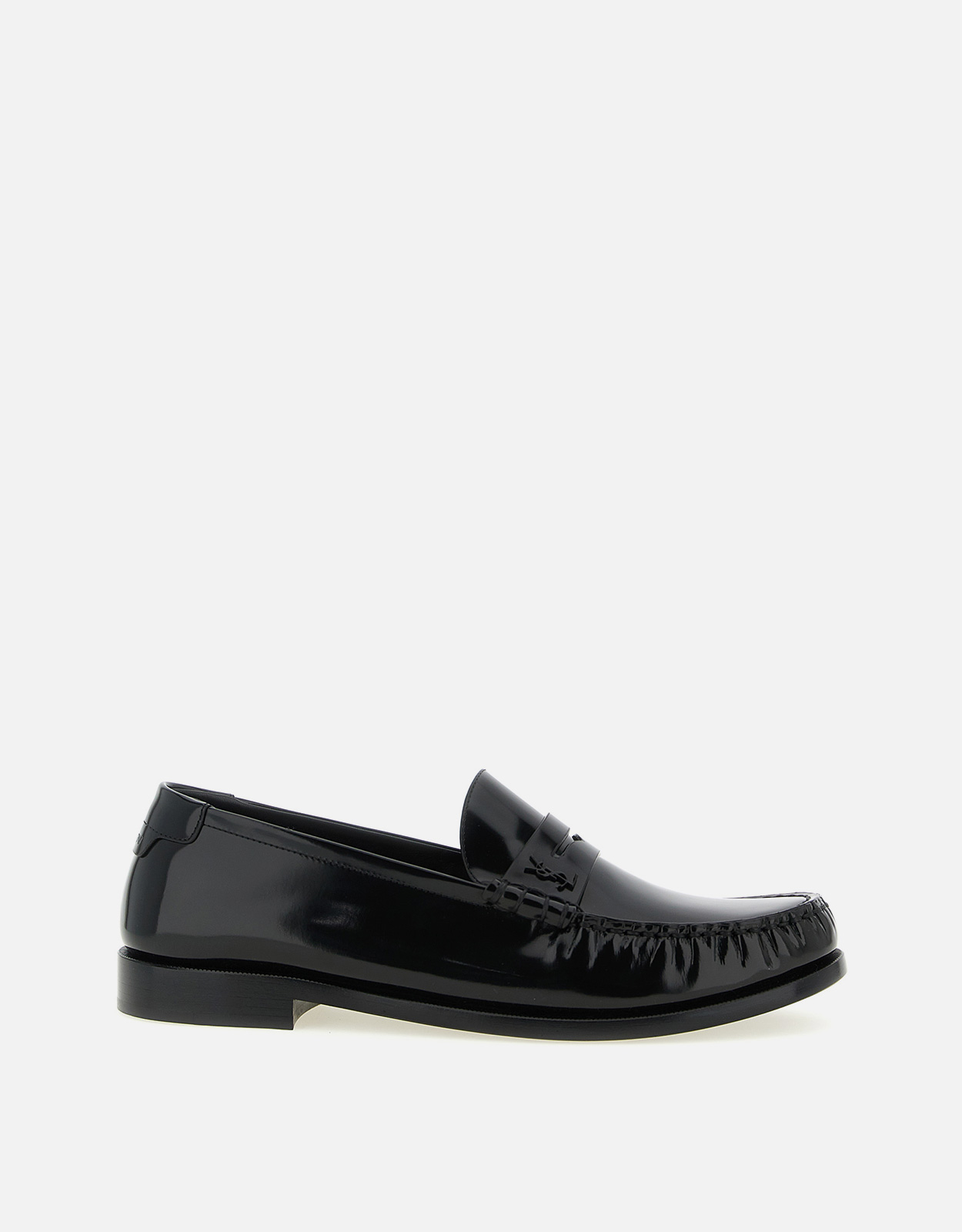 Saint Laurent メンズLe Loaferカーフレザーローファー () IFCHIC.COM