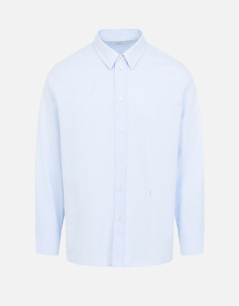 saint laurent mens dress shirt Saint Laurent Striped Shirt - Red - Men