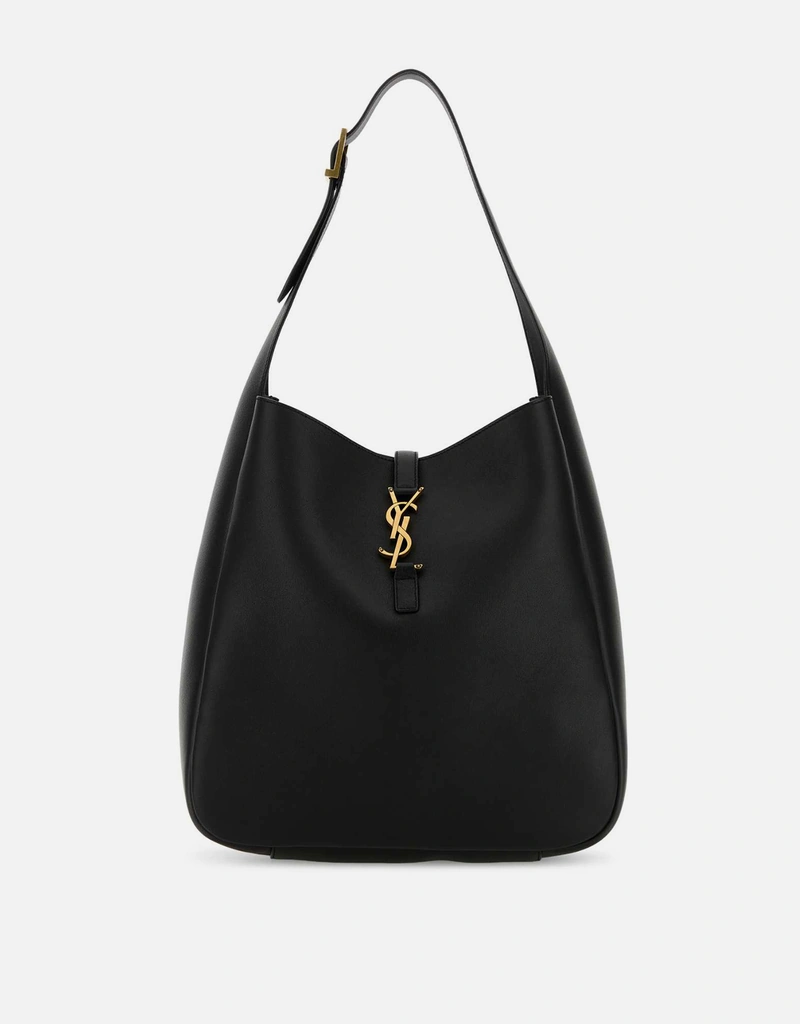 Saint Laurent 大きめグレインカーフレザーショルダーバッグ Saint Laurent 大きめグレインカーフレザーショルダーバッグ