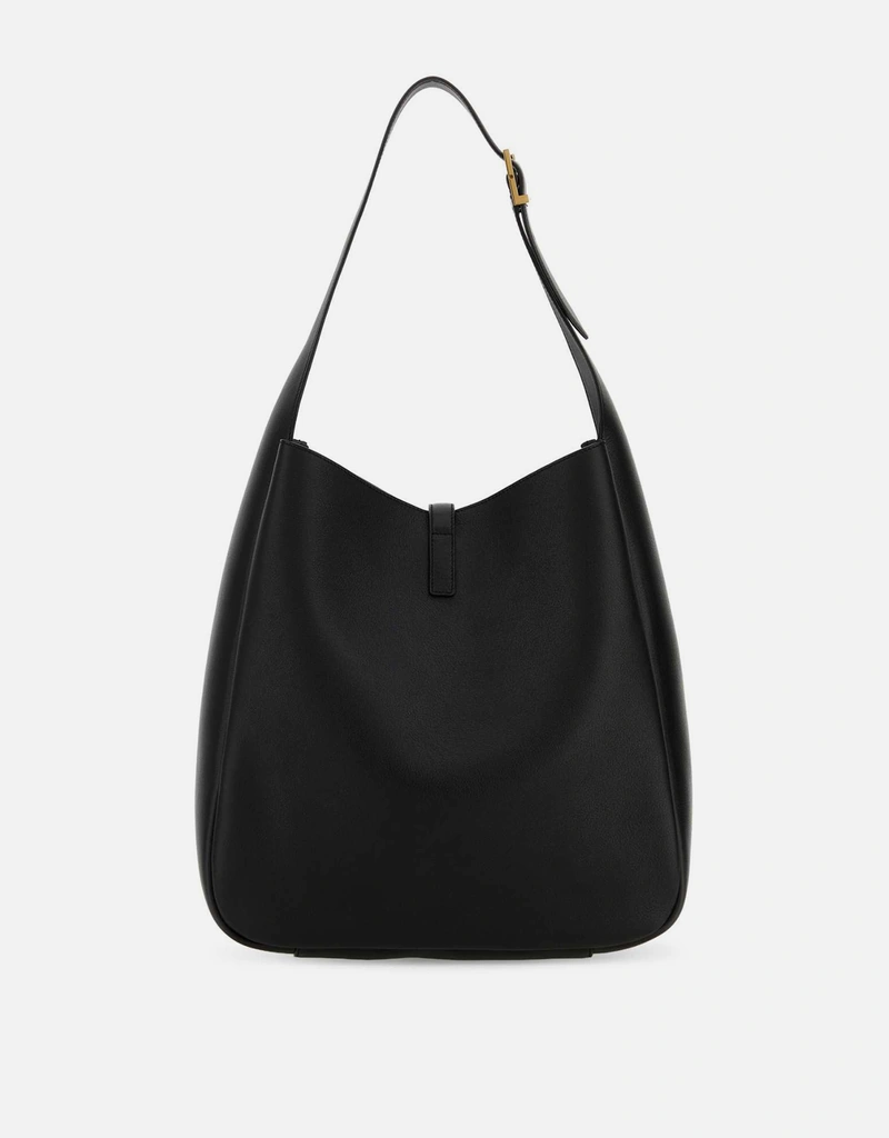Saint Laurent 大きめグレインカーフレザーショルダーバッグ () IFCHIC.COM