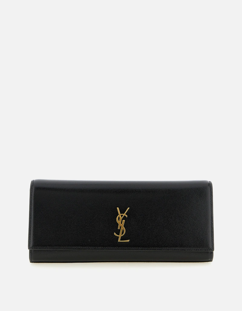 Saint Laurent Kate カーフスキンレザー クラッチバッグ () IFCHIC.COM
