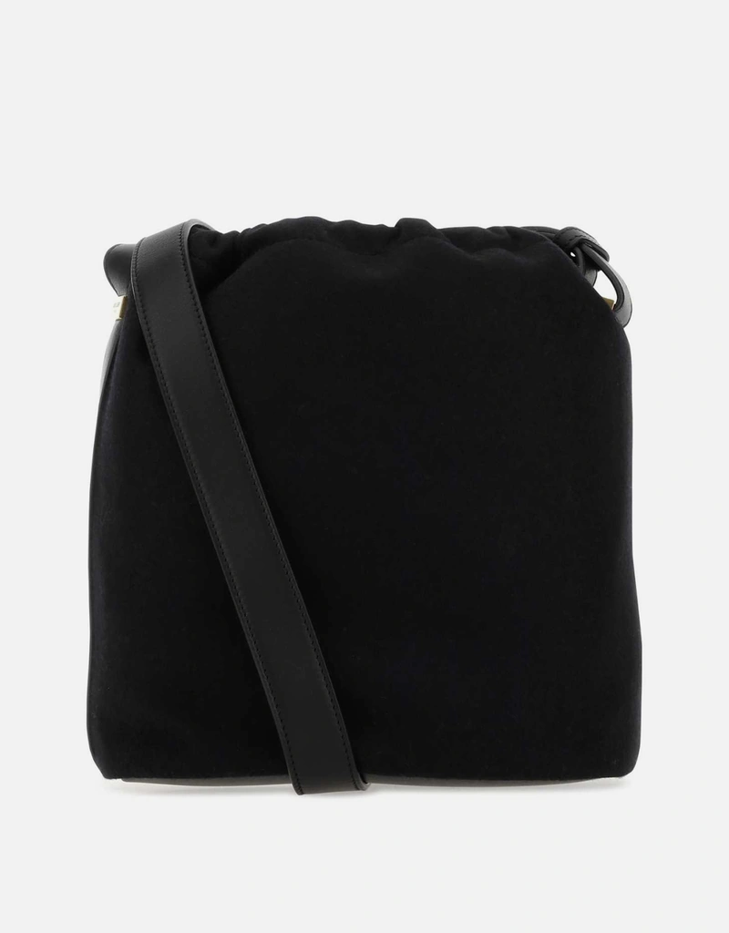 Saint Laurent メンズリヴゴーシュウール刺繍バケットバッグ () IFCHIC.COM