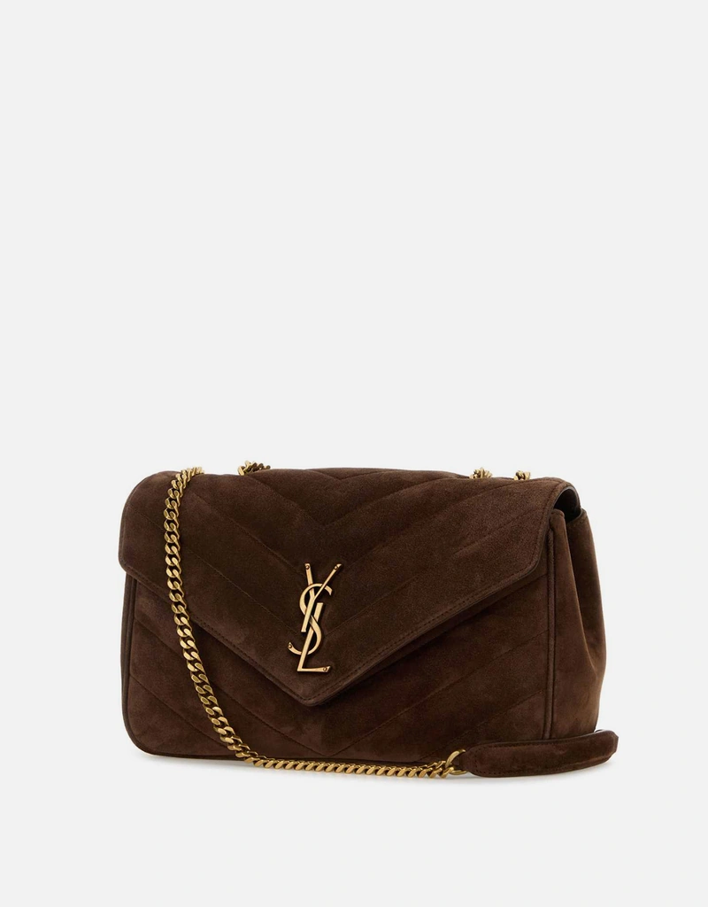 YSLスエードショルダーバッグ Saint Laurent | Small Suede Le 5 à 7 Bag – Kirna Zabête