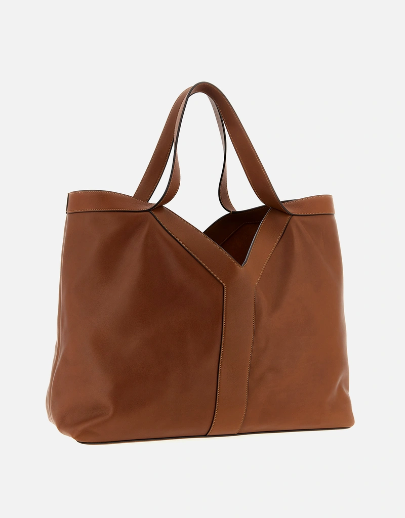 SAINT LAURENT PARIS レザートートバッグ メンズ Saint Laurent メンズ Y ラージ カーフレザー トート () IFCHIC.COM