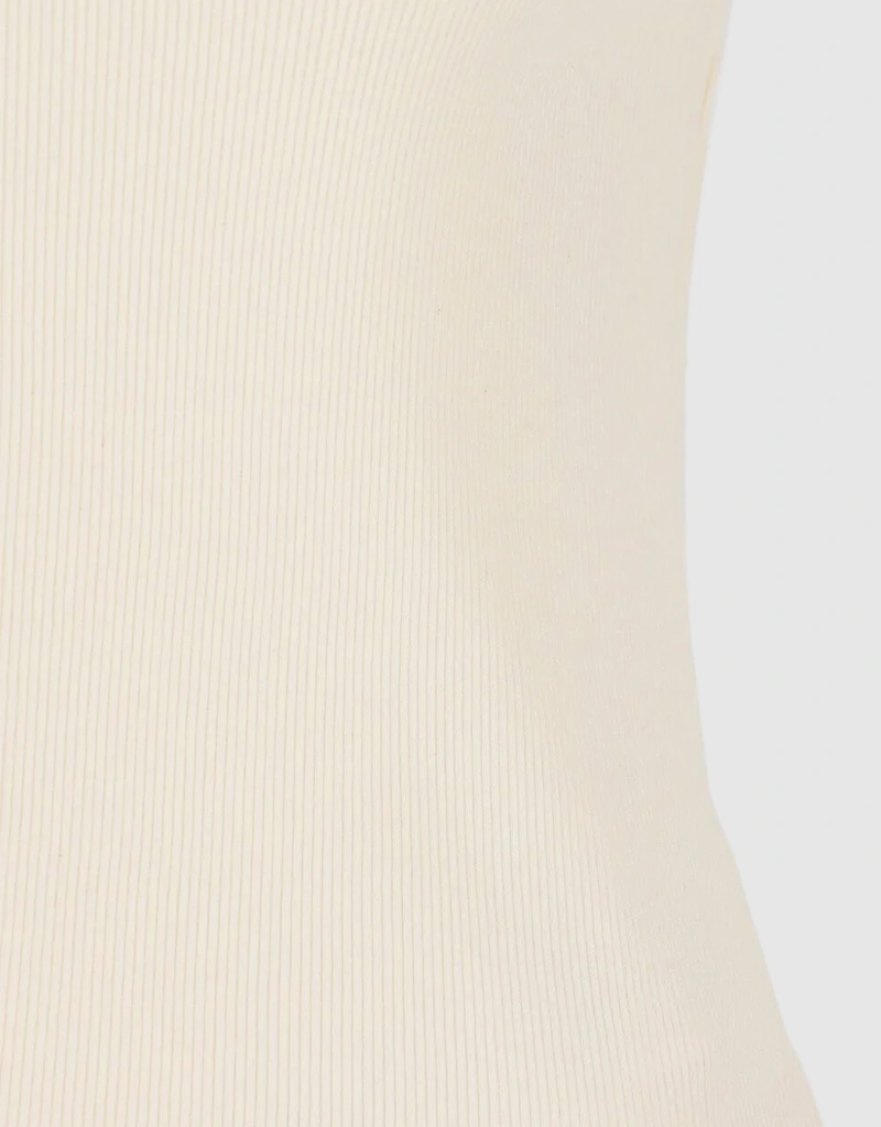 Saint Laurent CASSANDRE コットンリブタンクトップ (すべての新品