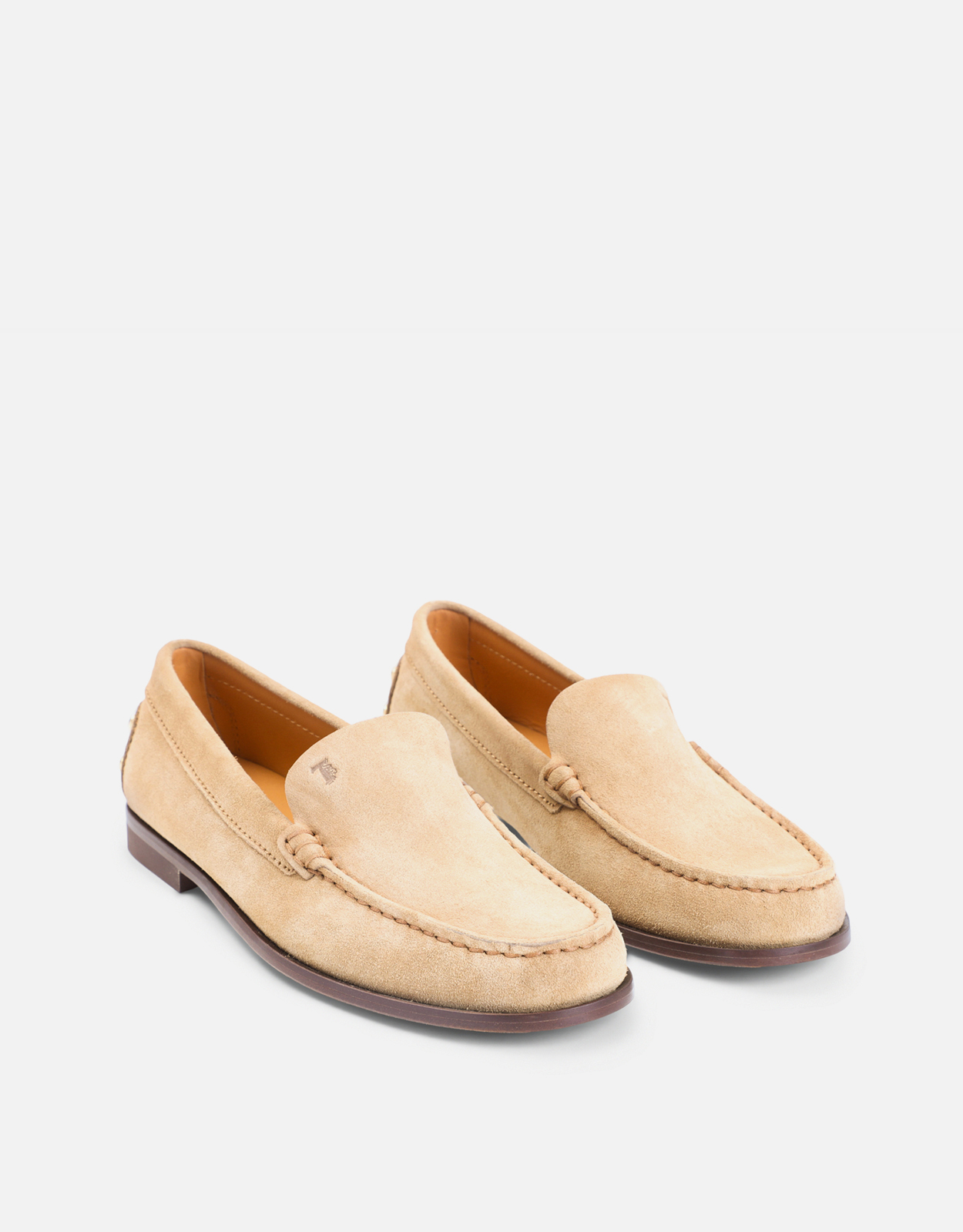 【新品】TOD'S ベージュ スエード ローファー Tod's スエードローファー (すべての新品,シューズ) IFCHIC.COM