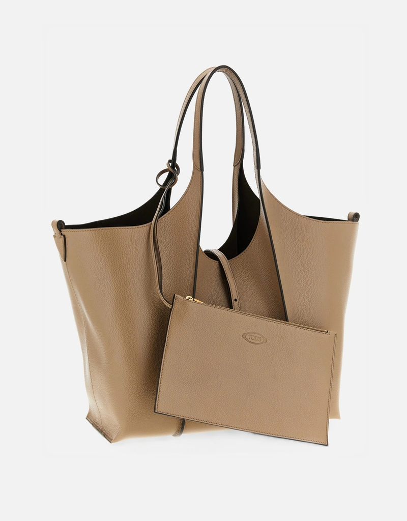 Tod's T Timeless レザー ミディアム ショッピングバッグ () IFCHIC.COM