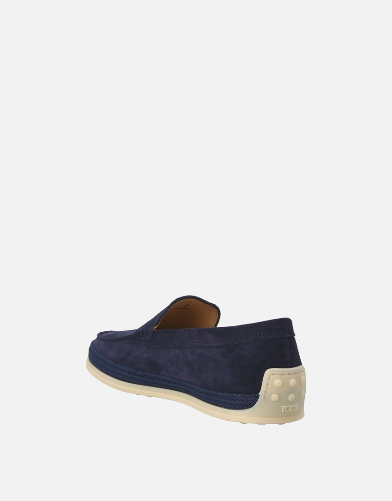 Tod's メンズ ヌオーヴァ スリッペラ スエードローファー () IFCHIC.COM
