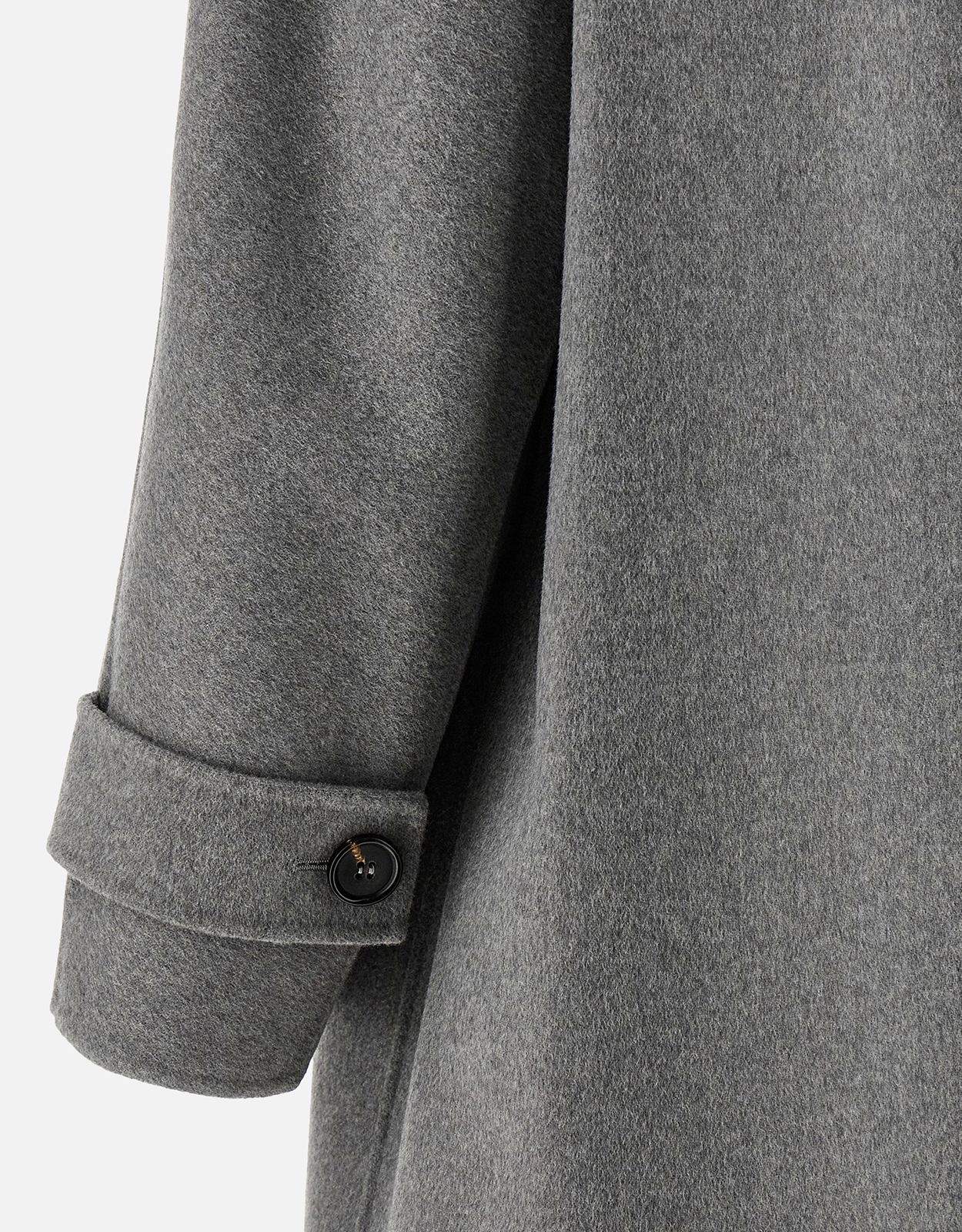 S Max Mara ヴァージンウールシングルブレストロングコート (すべての