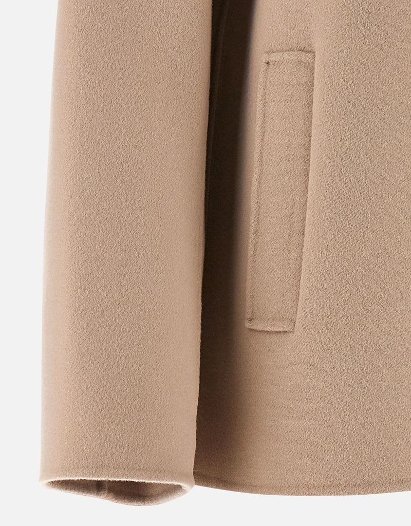 S Max Mara ダブルブレストボクシージャケットウール生地 (すべての