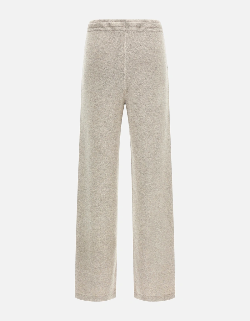 S Max Mara ウールカシミヤニットスライトリーフレアパンツ (すべての