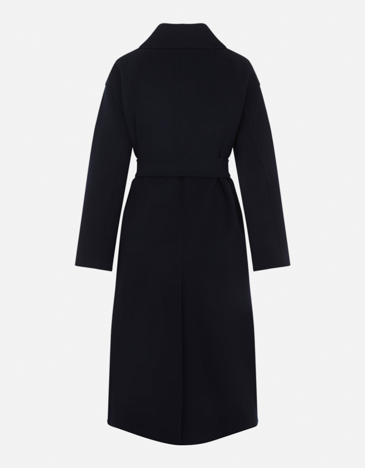 S Max Mara ロングバージンウールブロードクロスコート (すべての新品