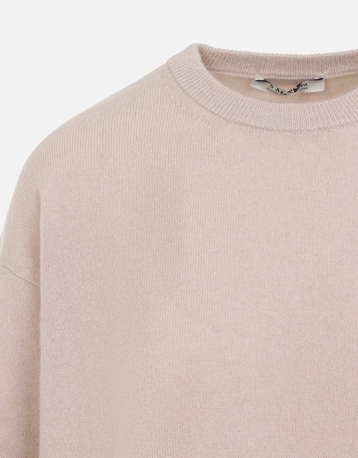 S Max Mara ボクシーフィット初剪ウールカシミヤセーター (すべての