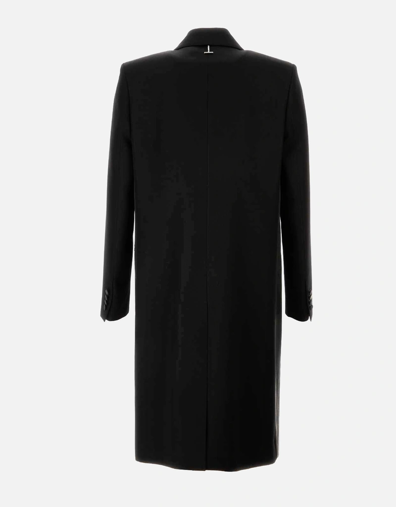 Alexander McQueen メンズウールフェルトダブルブレステッドコート Alexander McQueen メンズウールフェルトダブルブレステッドコート