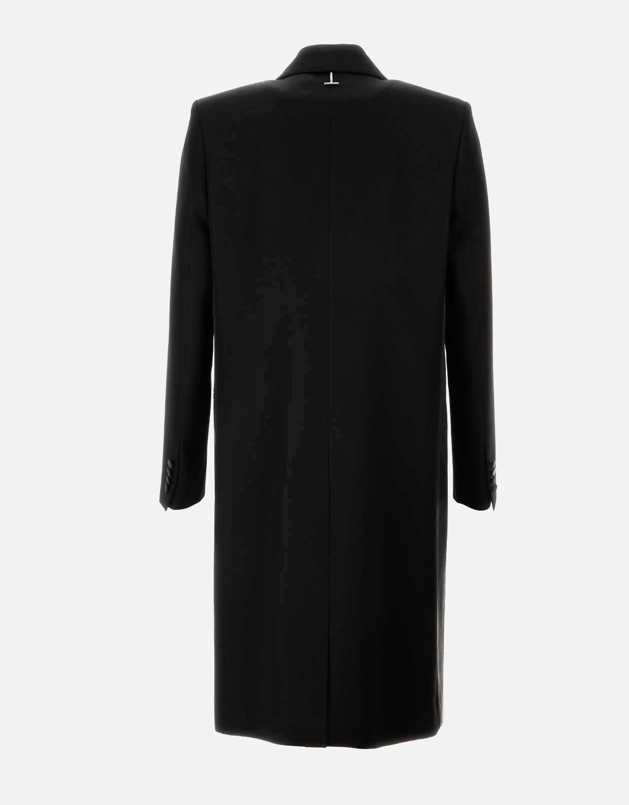 Alexander McQueen メンズウールフェルトダブルブレステッドコート