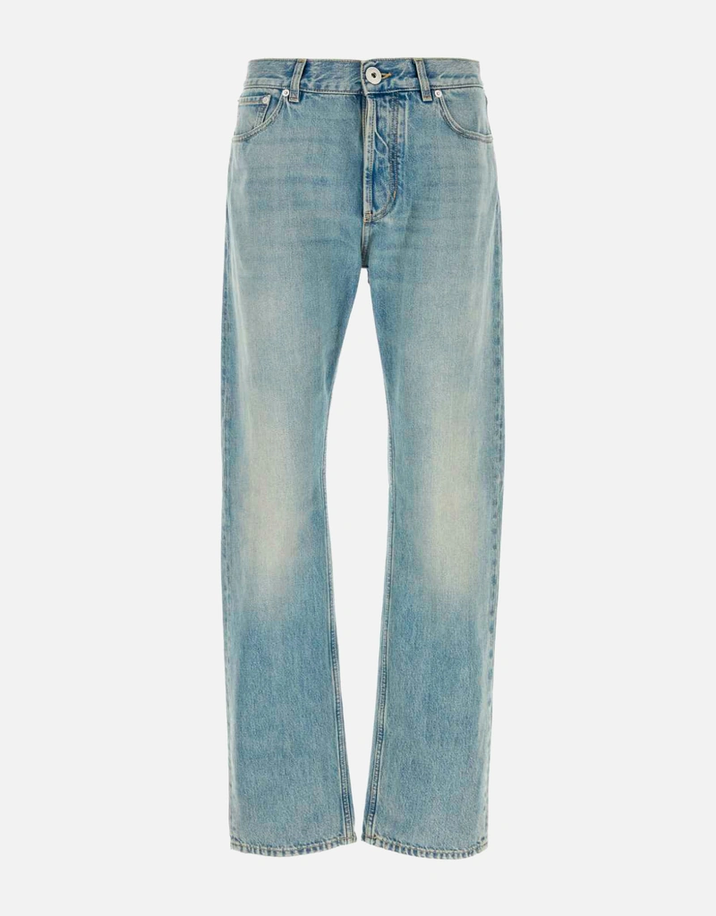 Alexander McQueen メンズストレートレッグデニムジーンズ (すべての
