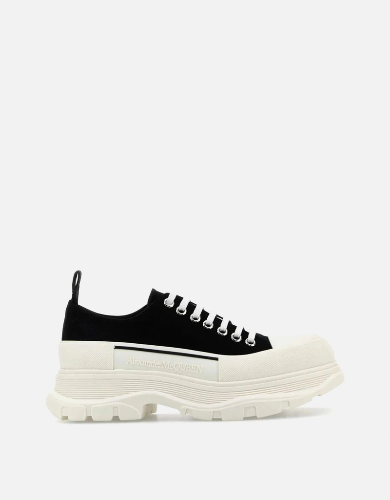 Alexander McQueen メンズ トレッドスリック キャンバス レースアップ Alexander McQueen メンズ トレッドスリック キャンバス レースアップ