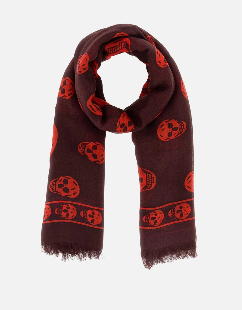 Alexander McQueen メンズ クラシックスカル モーダルシルク混紡