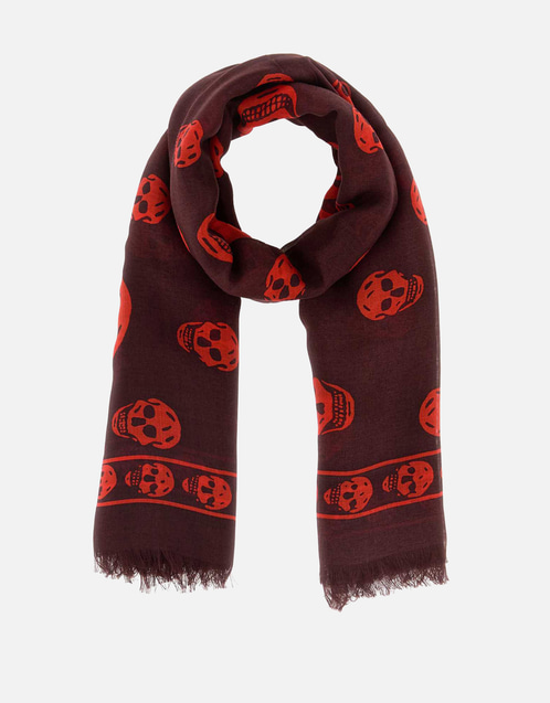 Alexander McQueen メンズ クラシックスカル モーダルシルク混紡
