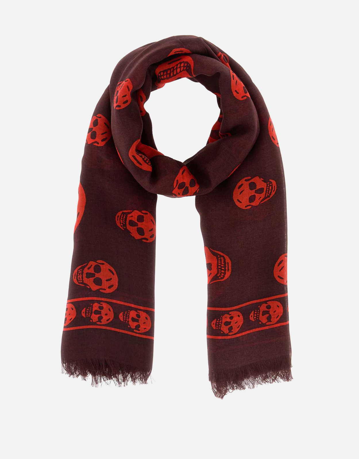 Alexander McQueen メンズ クラシックスカル モーダルシルク混紡