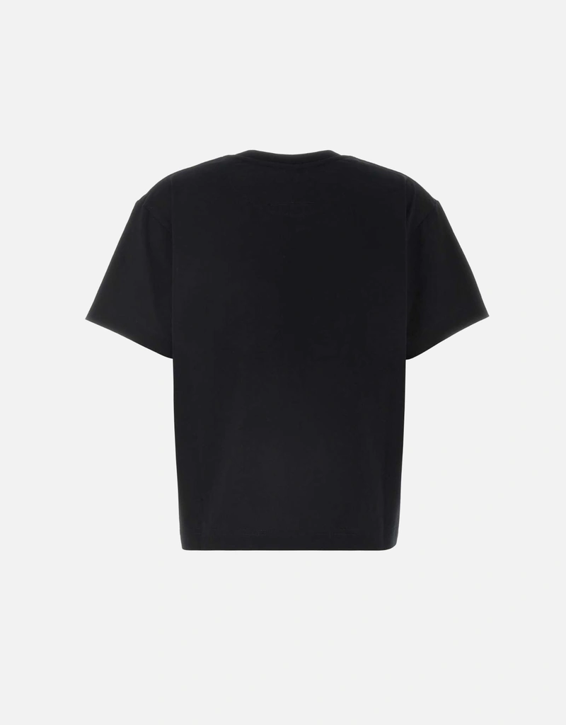 Alexander McQueen ブラックコットンTシャツ (すべての新品) IFCHIC.COM