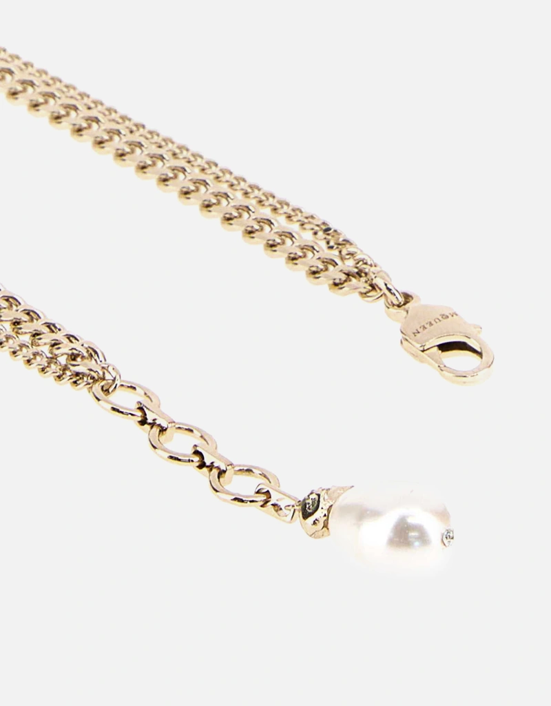 Alexander McQueen スカル＆クリスタルブレスレット (すべての新品