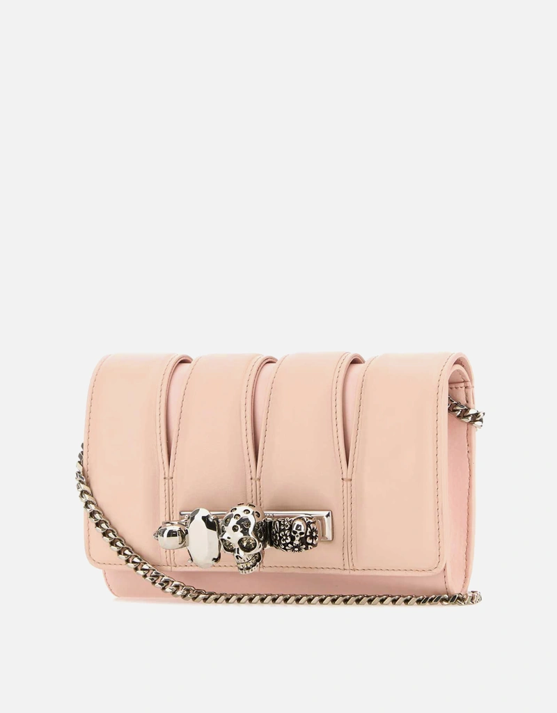 Alexander McQueen ピンクレザースラッシュクラッチ () IFCHIC.COM Alexander McQueen ピンクレザースラッシュクラッチ () IFCHIC.COM