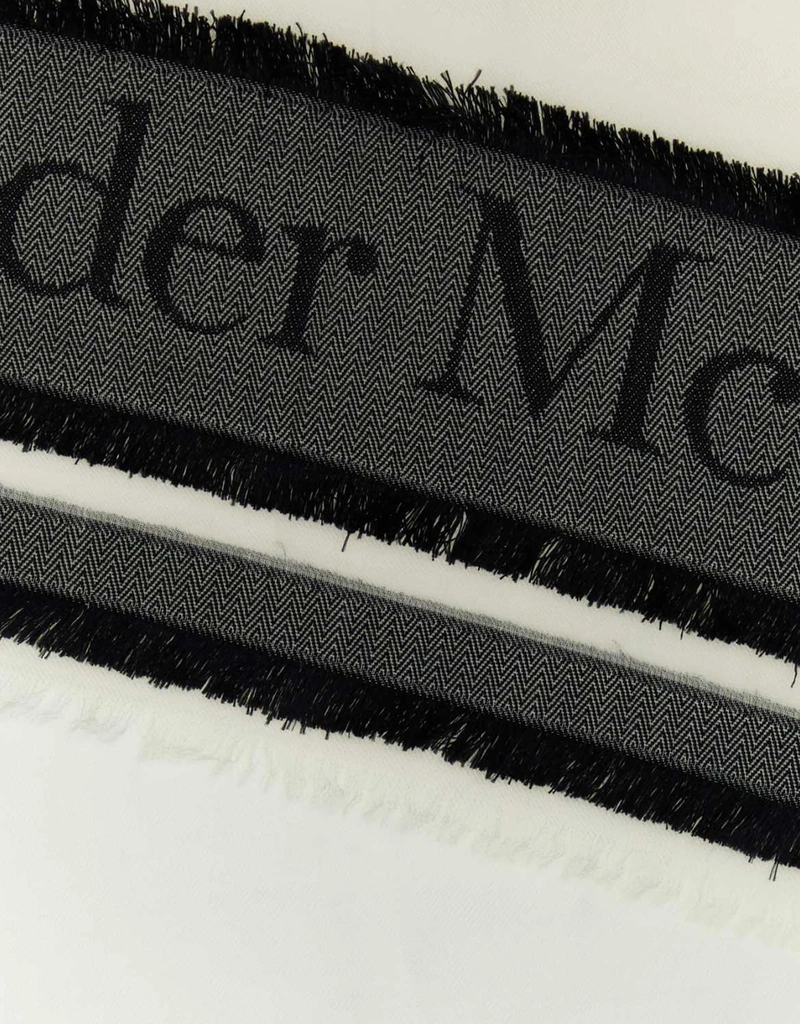 Alexander McQueen ユニセックスウール混紡マフラー () IFCHIC.COM