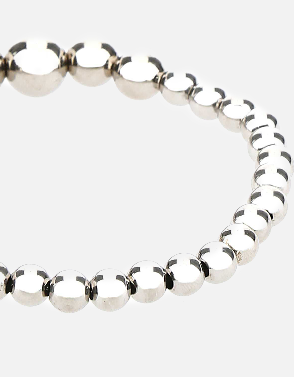 Alexander McQueen メンズシルバーメタルブレスレット (すべての新品