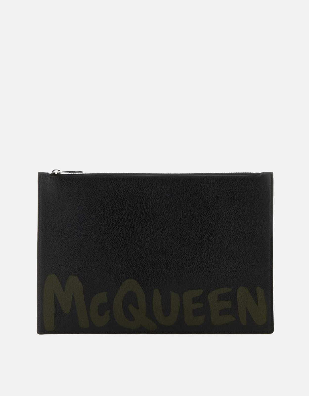 Alexander McQueen メンズブラックレザークラッチ () IFCHIC.COM