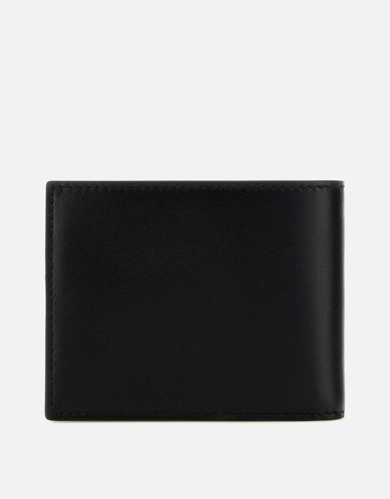 Alexander McQueen メンズブラックレザーウォレット () IFCHIC.COM