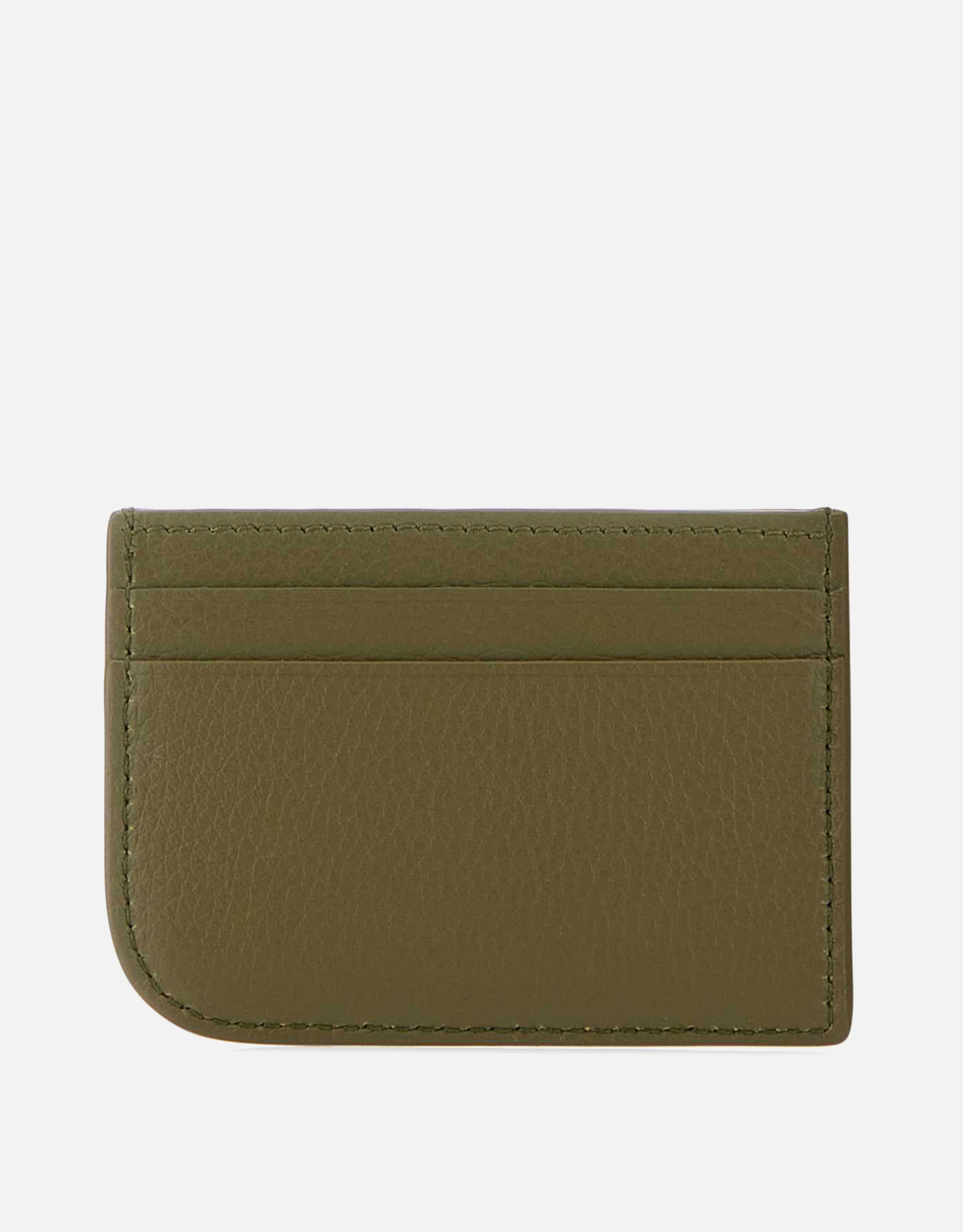 Alexander McQueen Men's Army Green Leather Card Holder () IFCHIC.COM