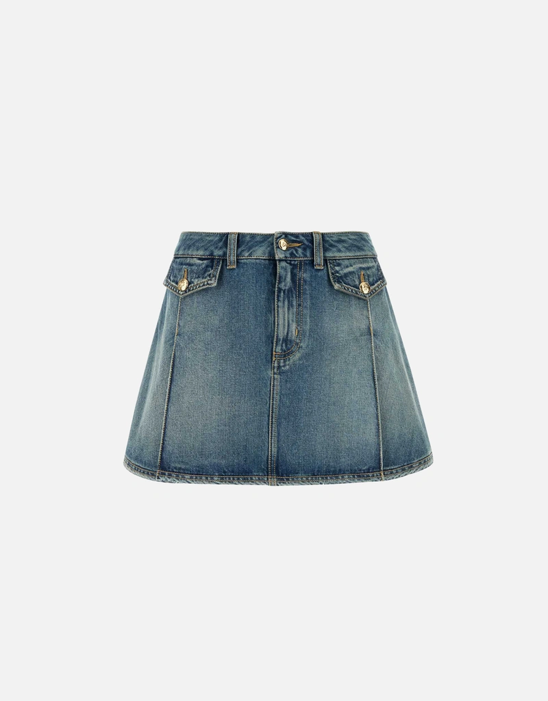 Alexander McQueen デニムミニスカート () IFCHIC.COM