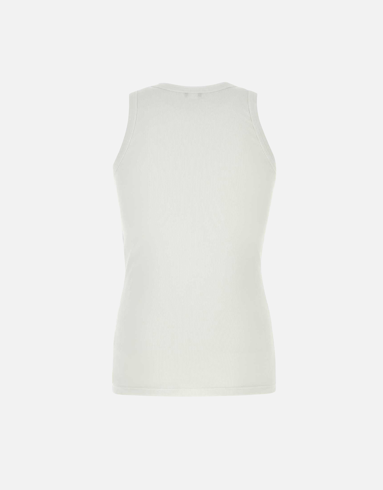 ALEXANDER MCQUEEN メッシュタンクトップ Alexander McQueen メンズブラックストレッチコットンタンクトップ
