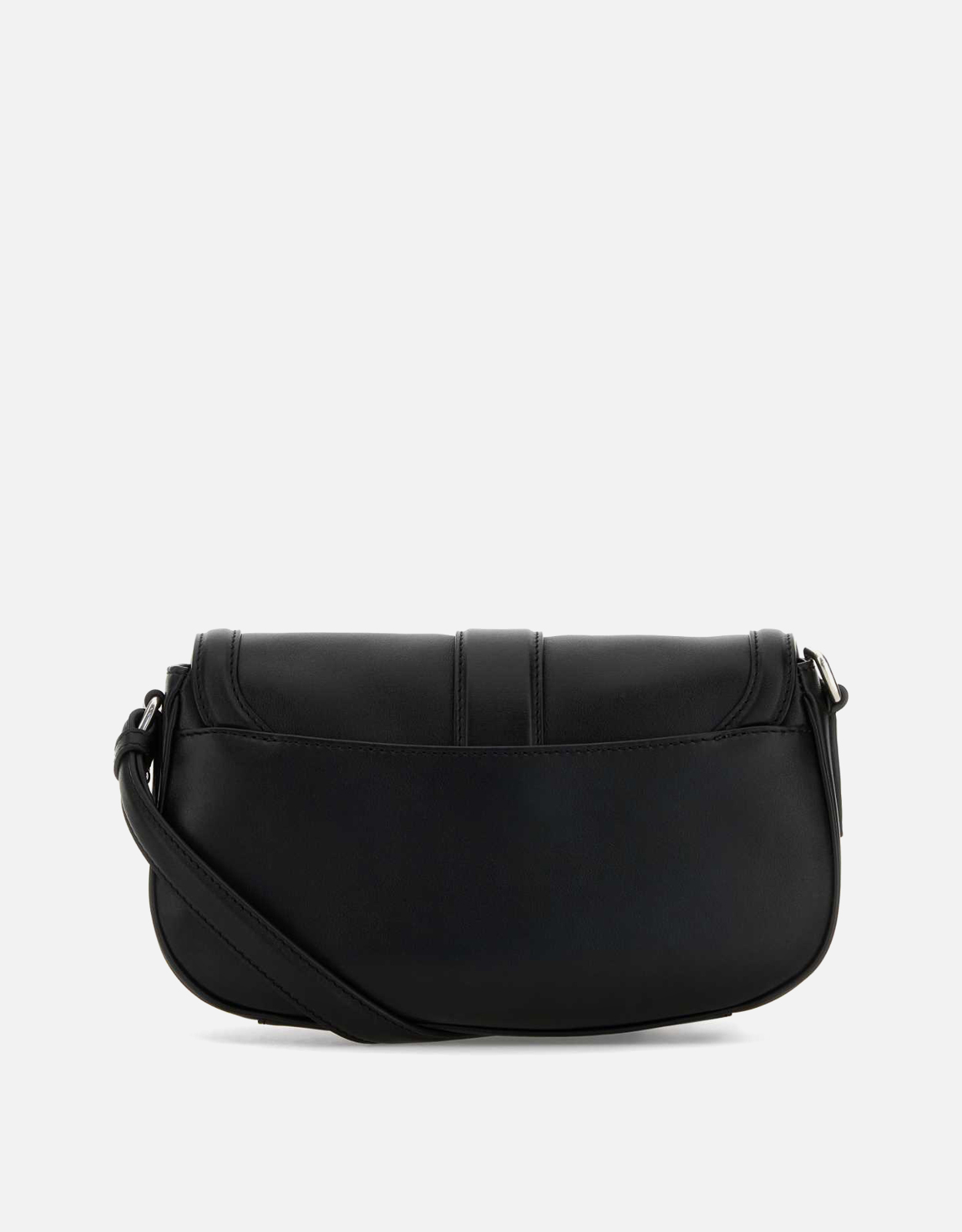Alexander McQueen Black Leather Satchel Crossbody Bag () IFCHIC.COM