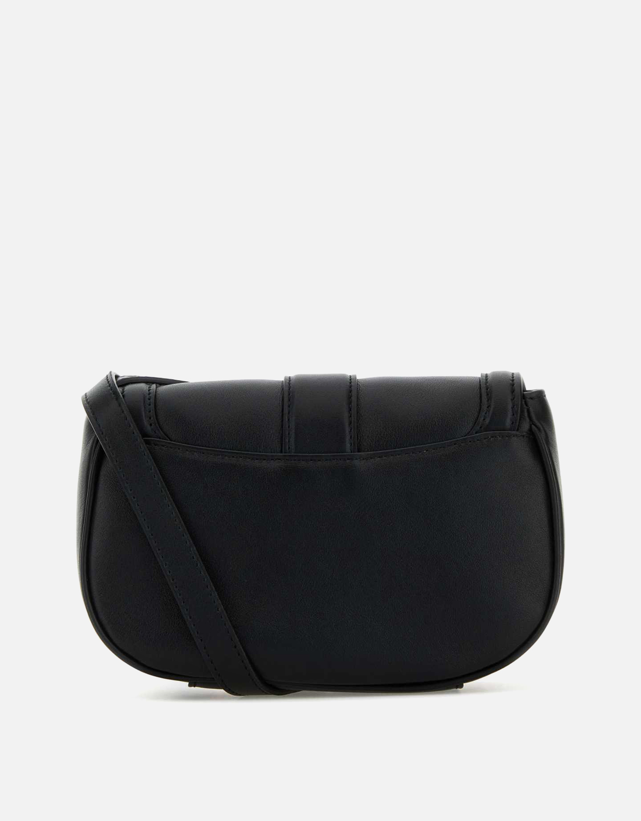 Alexander McQueen ブラックレザーミニサッチェルクロスボディバッグ