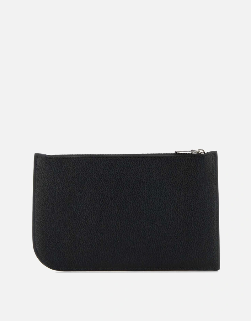 Alexander McQueen メンズブラックレザーポーチ () IFCHIC.COM