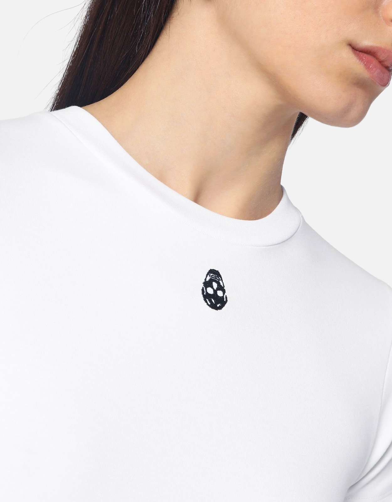 Alexander McQueen 刺繍スカルコットンTシャツ (トップス) IFCHIC.COM