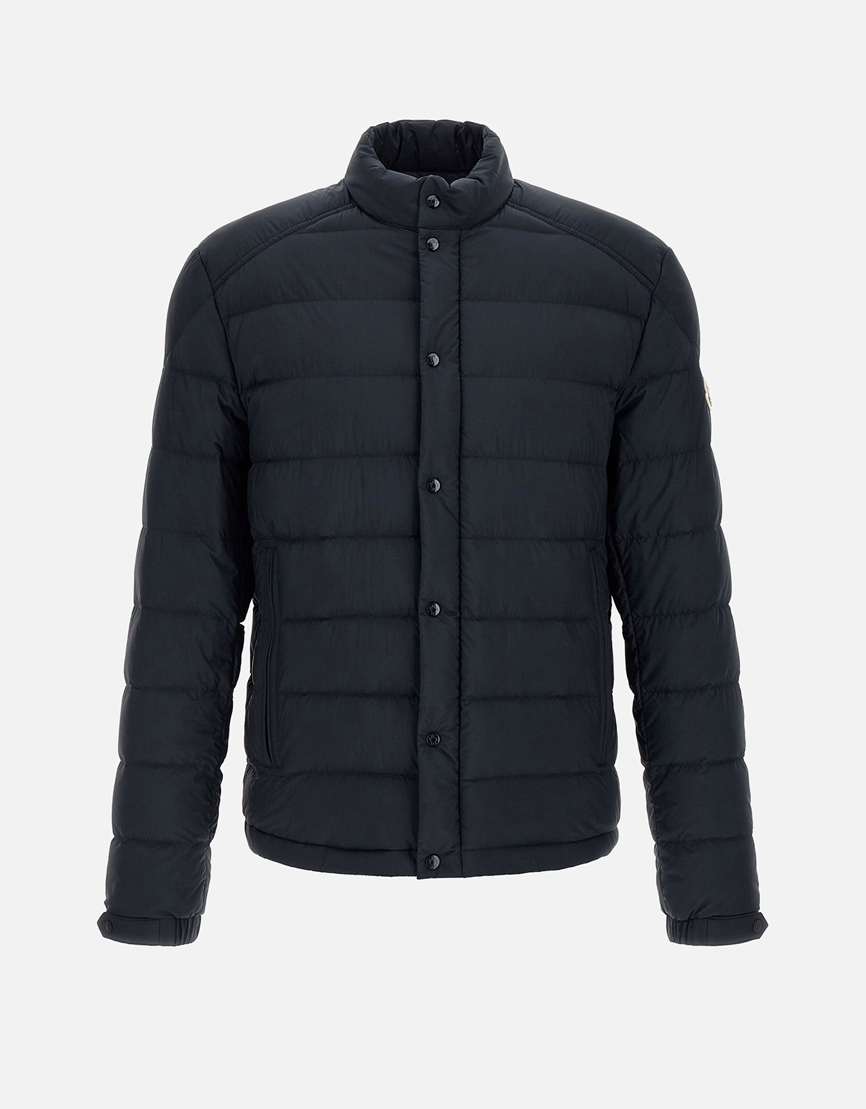 Moncler Men's Selves Longue Saison Water-Repellent Short Down