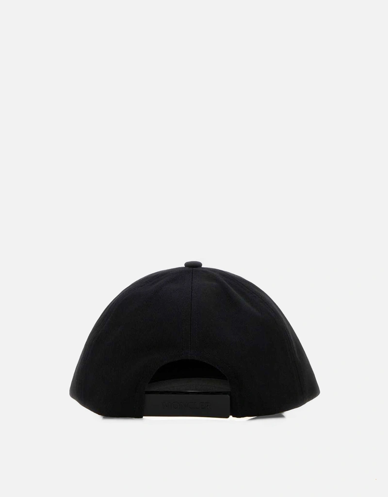 Moncler メンズブラックコットンベースボールキャップ () IFCHIC.COM