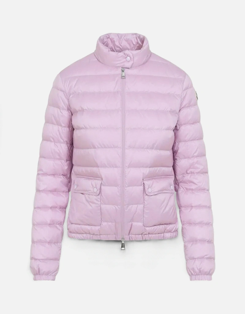 MONCLER ANTERNE ピンク ショートダウンジャケット サイズ0 Moncler スリムフィットポリアミドショートダウンジャケット (すべての