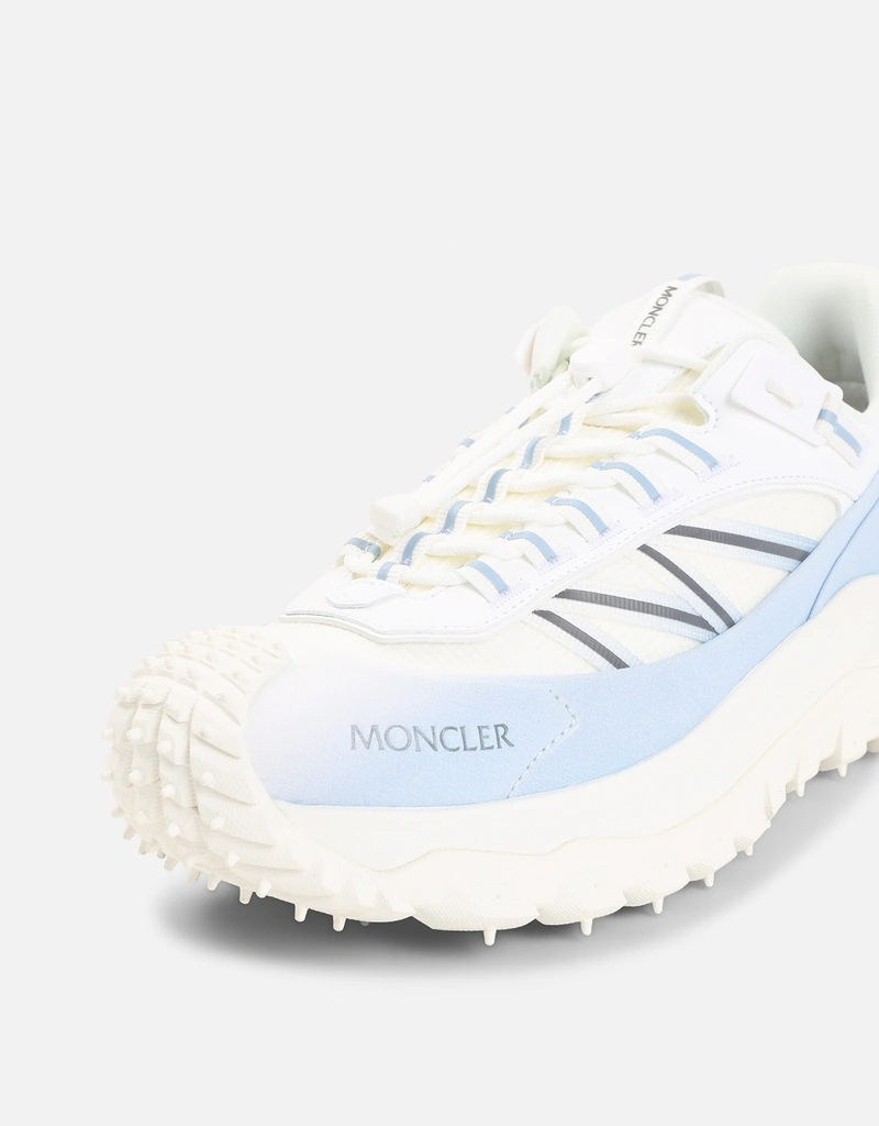 Moncler メンズ トレイルグリップ レザー ロートップ スニーカー