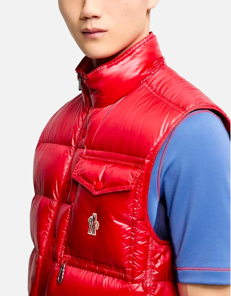 Moncler メンズ Uychi パッカブル ダウン ベスト (すべての新品