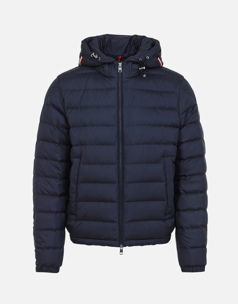 Moncler Men's Vermeille Quilted Technical Fabric Down Short Jacket