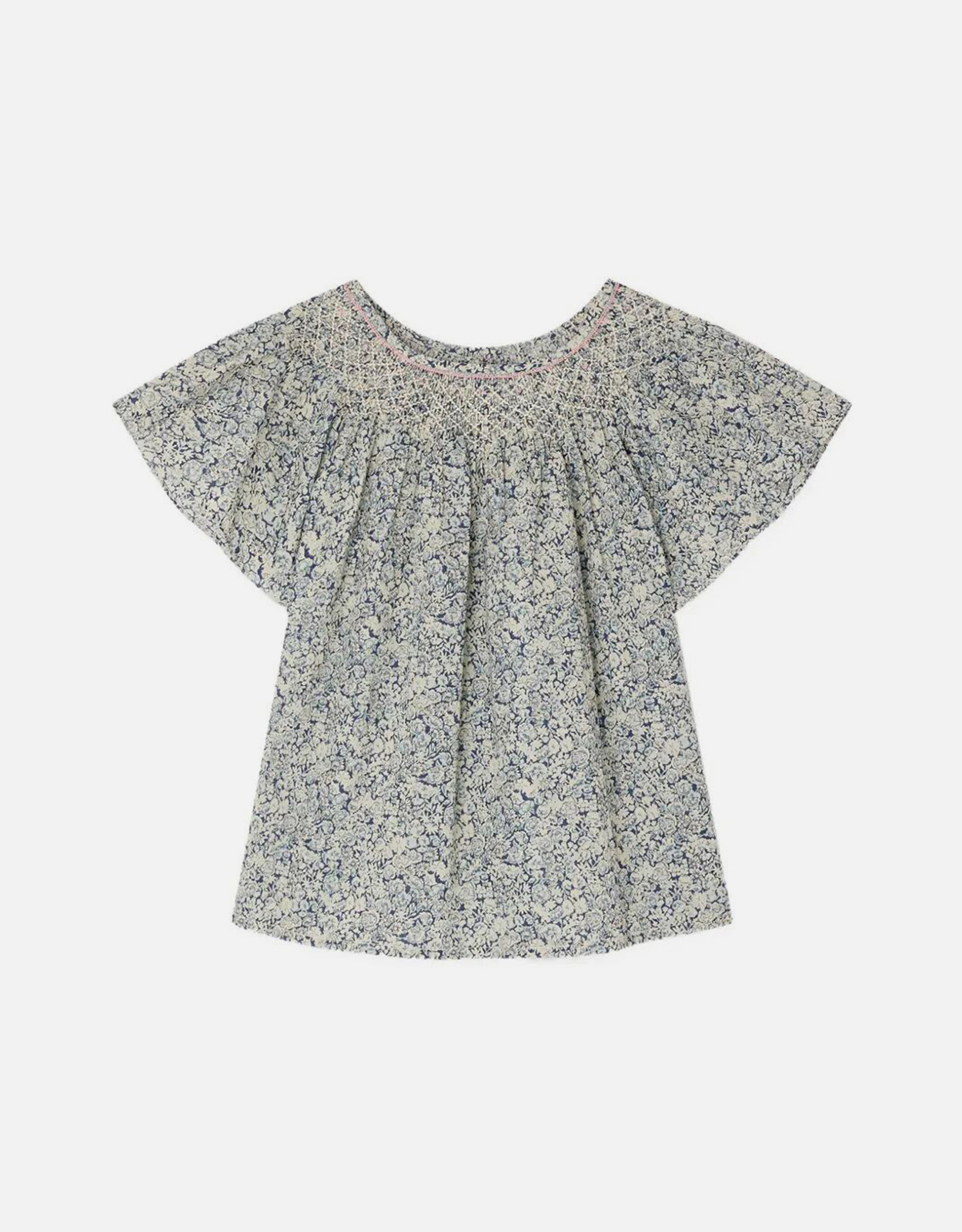 BONPOINT ネラ 有機コットン 手刺繍ブラウス (すべての新品) IFCHIC.COM