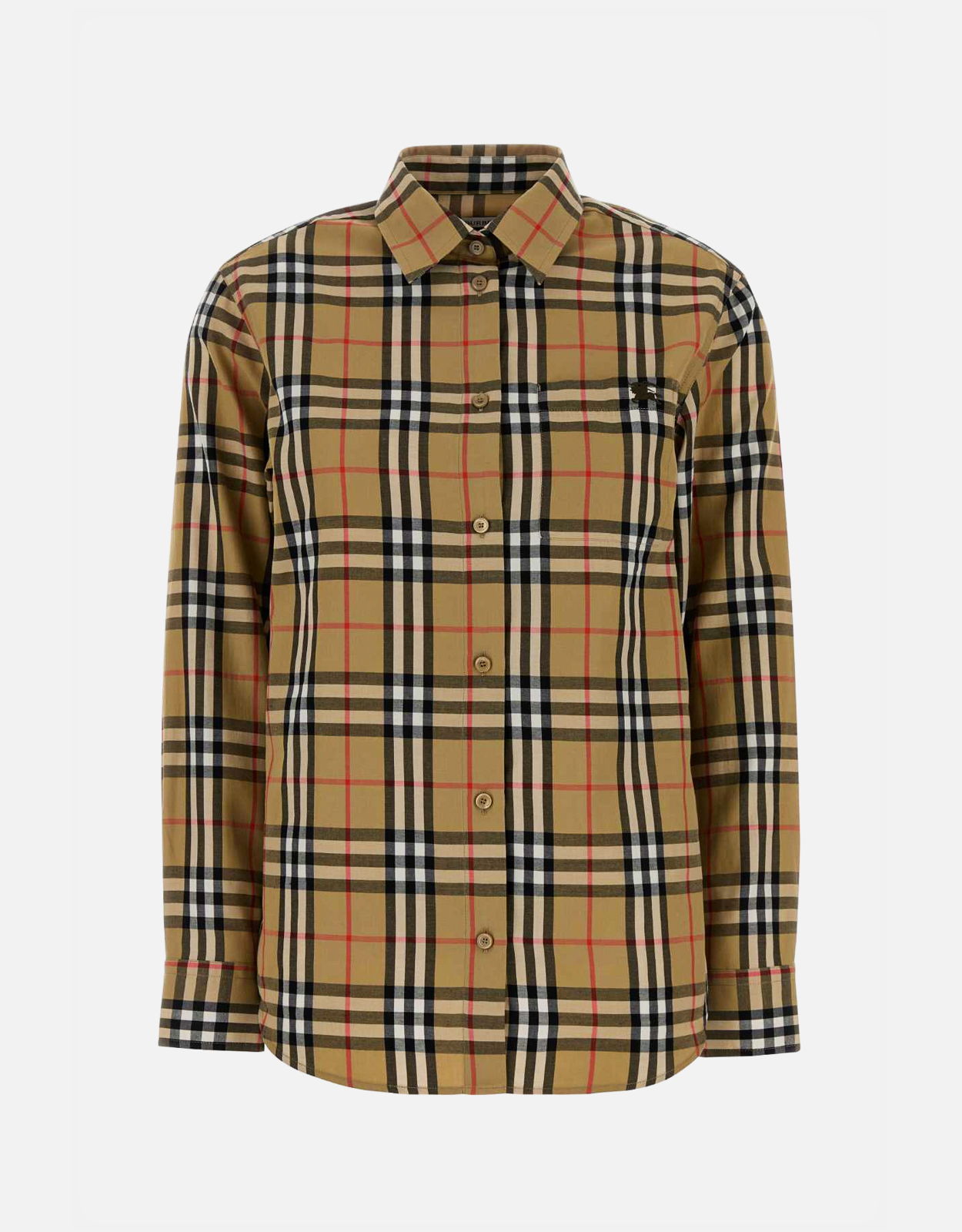 Burberry 刺繍入りコットンシャツ (すべての新品) IFCHIC.COM