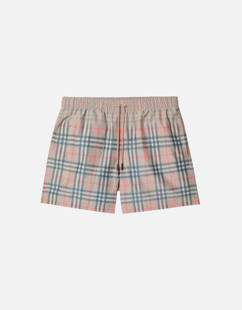 Burberry メンズ グラデーションチェック ポリエステル リラックス