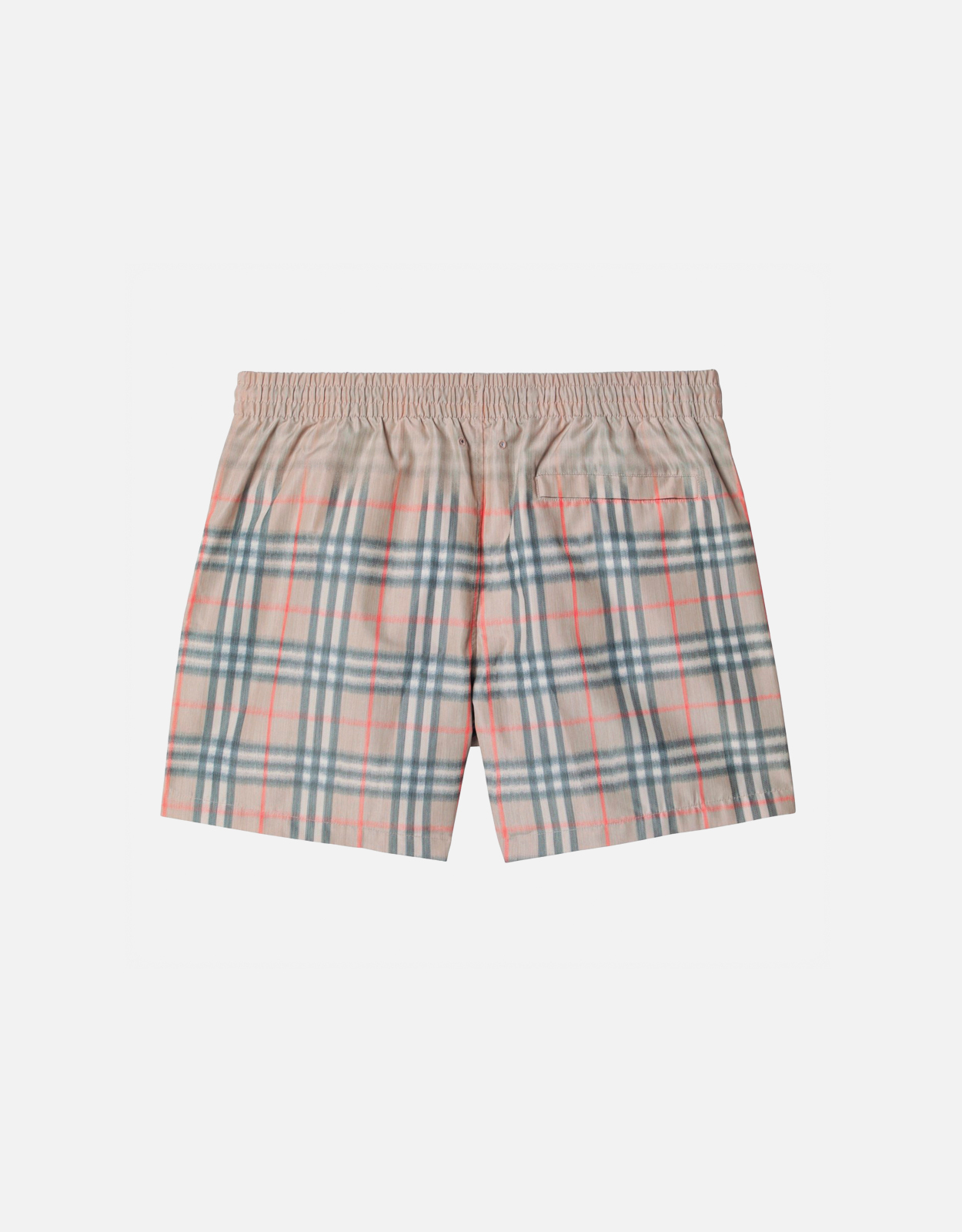 Burberry メンズ グラデーションチェック ポリエステル リラックス