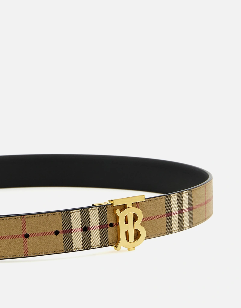 Burberry メンズ リバーシブルスムースレザーベルト () IFCHIC.COM